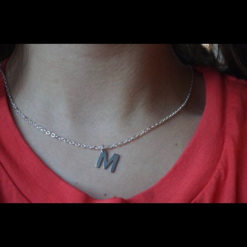 Initial Charm Necklace